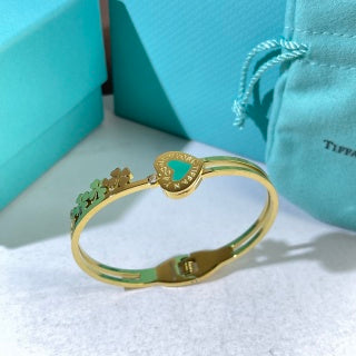 Tiffany Colorful Heart Tag Enamel Bracelet – Playful Luxury Jewelry